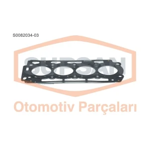 SİLİNDİR KAPAK CONTASI PEUGEOT 206-307 1.4 HDI 8V (ENG. DV4) 1 ÇENTİK - ÇOK KATMANLI ÇELİK