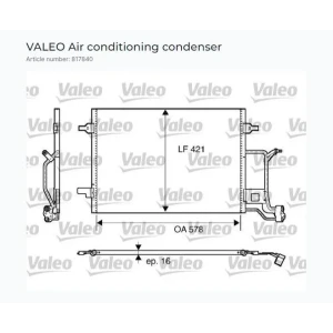 KONDENSER AUDI A4 / VW PASSAT97-00
