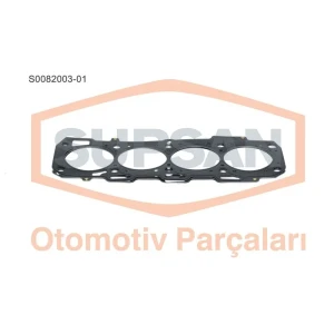 SİLİNDİR KAPAK CONTASI FİAT DOBLO, MAREA 1.9 JTD / 1.9 MULTİJET (ENG. 188 B 2.000) 1 ÇENTİK - ÇOK KATMANLI ÇELİK