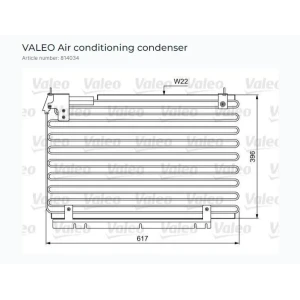 KONDENSER VOLVO 940, 960