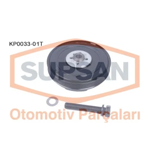 KRANK KASNAĞI VW TRANSPORTER 2500 T. DİZEL ENG.(AC V - AHY - AJT) KİT (1 CİVATA+PUL+1 ADET ÖZEL KAPLAMALI PUL)