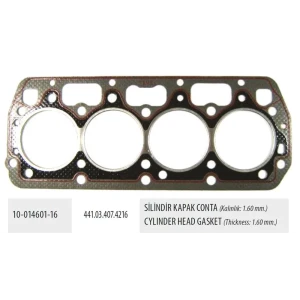 SİLİNDİR KAPAK CONTASI 1.6 MM FAVORIT FORMAN