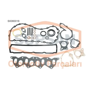 MOTOR TAKIM CONTA RENAULT KANGOO - EXPRESS 1.9D - R19 1.9D (ENG. F8Q ESKİ MOTOR) KEÇESİZ, SİLİNDİR KAPAK CONTASIZ