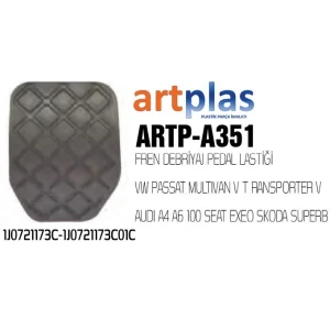 FREN DEBRİYAJ PEDAL LASTİĞİ VW PASSAT MULTIVAN V T RANSPORTER V AUDI A4 A6 100 SEAT EXEO SKODA SUPERB