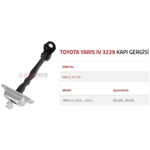 KAPI GERGİSİ YARIS IV ÖN 2012 2014