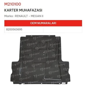 KARTER MUHAFAZASI MEGANE II