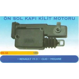 MERKEZİ KAPI KİLİT MOTORU ÖN SOL R19 R21 CLIO MEGANE