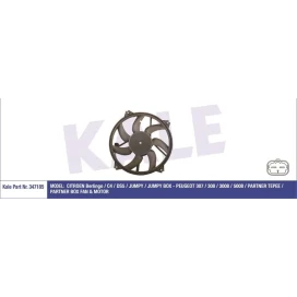 FAN MOTORU C4 C4 PICASSO C4 II DS4 DS5 307 YM PARTNER TEPEE BERLINGO III 308 3008 5008 RCZ 1.6 HDI