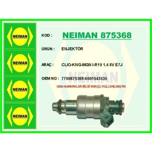 ENJEKTÖR CLIO-KNG-MGN I-R19 1.4 8V E7J