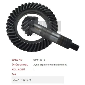 AYNA MAHRUTİ 41×10 185 MM TOFAŞ LADA M131 1600 DKŞ GARANTİSİ YOKTUR