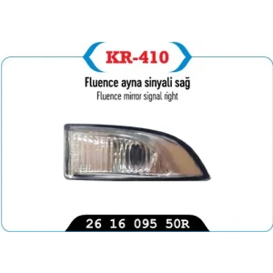 DIKIZ AYNA SINYALI SAĞ MEGANE III FLUENCE
