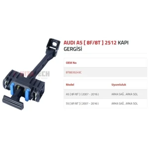 KAPI GERGİSİ A5 S5 ARKA 2007-2016