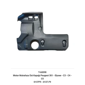 MOTOR MUHAFAZA ÜST KAPAĞI PEUGEOT 301 C3 C4 C5