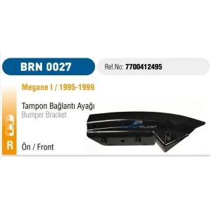 TAMPON BRAKETİ ÖN SAĞ MEGANE I 2000 ÖNCESİ
