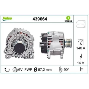 ALTERNATÖR VOLKSWAGEN GOLF VI