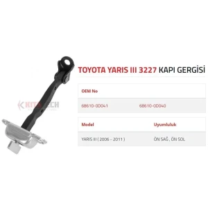 KAPI GERGİSİ YARIS III ÖN 2006 2011