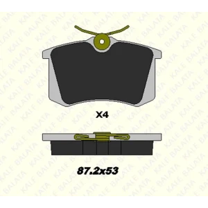 FREN BALATASI ARKA MEGAN II AUDI A4 II III A4 AVANT A4 CABRIO A6 II CLIO II III MEGANE SCENIC C3 III C4 CACTUS CORRADO GOLF I II III IV JETTA II PASSAT II III IV POLO CLASSIC QUANTUM II SANTANA SCIROCCO II VENTO JETTA III (23554 EŞ DEĞERİ) 20961 152 34 AN