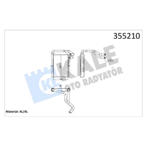 KALORİFER TOYOTA ECHO / YARIS / YARIS VERSOKALORİFER