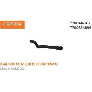 KALORİFER ÇIKIŞ HORTUMU(R.KANGOO D 1.9)