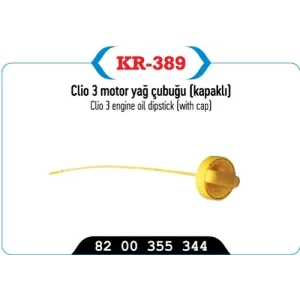 MOTOR YAG KAPAĞI + ÇUBUGU CLIO III