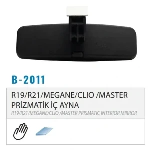 İÇ DİKİZ AYNASI R19 R21 MEGANE CLIO MASTER IM002.2 011