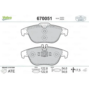 FREN BALATASI ARKA MERCEDES C SERISI W204 C180 C200 C230 C350-S204 C204 A207 C207-X204