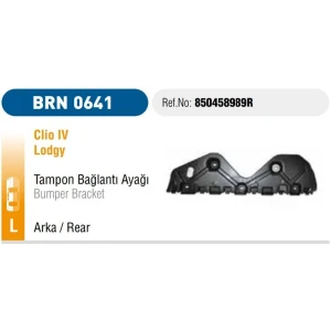 TAMPON BRAKETİ ARKA SOL CLIO IV LODGY
