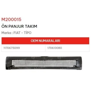 PANJUR ÖN FIAT TIPO