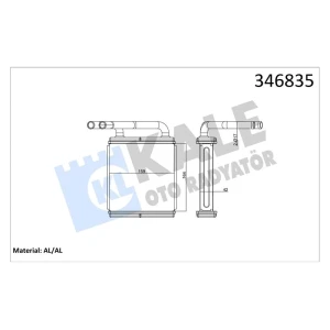 KALORİFER RADYATÖRÜ H100 MINIBÜS NAC 40530001 77608