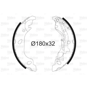 PABUÇLU FREN BALATASI FIAT PUNTO 1.2, 1.9D, ABS+,