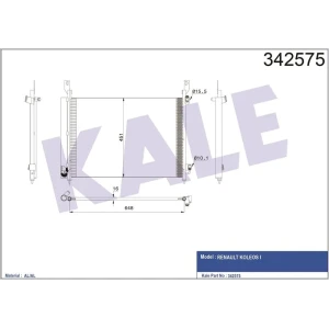 KLİMA RADYATÖRÜ KOLEOS 2.0 DCI 08 +