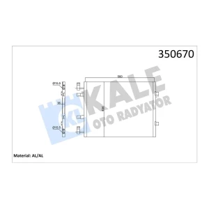 KLİMA RADYATÖRÜ PRIMESTAR VIVARO TRAFIC II