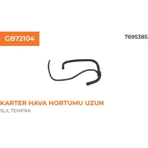FIAT TPX-SLX KARTER HAVA HORTUMU UZUN 7695385