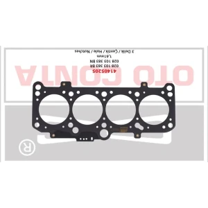 SİLİNDİR KAPAK CONTASI GOLF III PASSAT AUDI 1.9 TDI 3 DELIK GOLF III PASSAT AUDI 1.9 TDI S.K.C MLS 3 DELIK 1.61MM AFN 1Z AAF AEY AVG 028 103 383 BR 028 103 383 BN