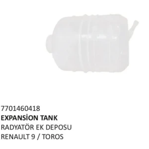 RADYATÖR YEDEK SU DEPOSU R9 R11 R12 TOROS R19 DİLLİ