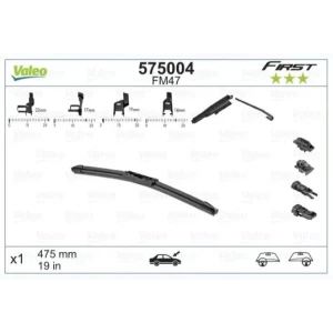 FİRST MULTİCONNECTİON FLAT BLADE (MUZ TİPİ) SİLECEK (UNİVERSAL) FLAT BLADE FM47 (X1) (475 MM)