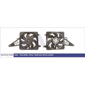 FAN MOTORU DAVLUMBAZLI M131 DKS KABLOLU 160W 300MM