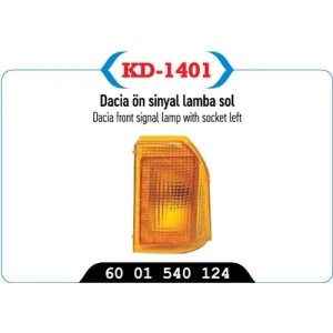 SINYAL LAMBASI SOL DUYLU SARI ESKI DACIA