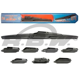 SİLECEK SÜPÜRGESİ PLASTİK MULTI-FIT 8 ADAPTÖRLÜ ARKA 14 İNCH 350 MM