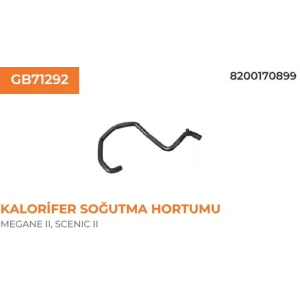 KALORİFER HORTUMU MEGANE II SCENIC II 1.5 DCI