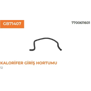 KALORİFER HORTUMU SOL GİRİŞ R12