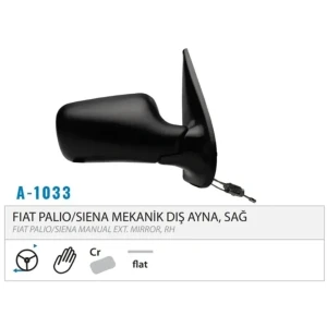 DIŞ DİKİZ AYNASI MEKANİK SAĞ PALİO 97-02 M001.1033