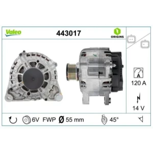 ALTERNATÖR PSA 1.2 LT 120 A