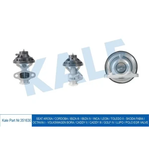 EGR VALFI SEAT AROSA CORDOBA IBIZA III IBIZA IV INCA LEON TOLEDO II SKODA FABIA I OCTAVIA I VOLKSWAGEN BORA CADDY II CADDY III GOLF IV LUPO POLO EGR VALVE
