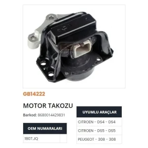 MOTOR TAKOZU 308-C4-DS4-DS5