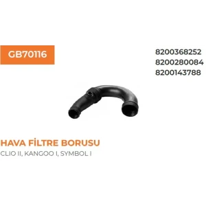 HAVA FİLTRE BORUSU (R.KANGOO-CLIO II 1,5 DCI)