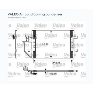 KONDENSER MERCEDES A W 168
