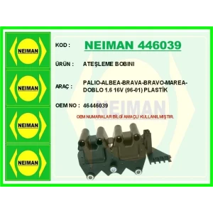ATEŞLEME BOBINI PALIO-ALBEA-BRAVA-BRAVO-MAREA-DOBLO 1.6 16V (96-01)