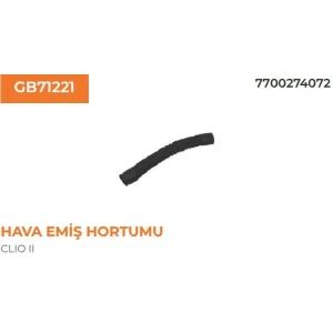 HAVA FİLTRE HORTUMU 1.4 8V E7J K7J