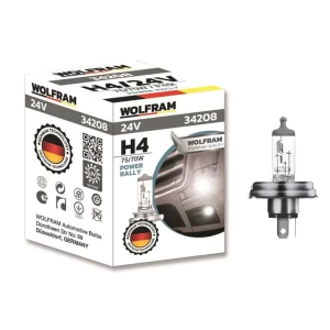 AMPUL 24V H4 STANDART IŞIK TABLALI P45t 75/70 P45 GARANTİSİ YOKTUR